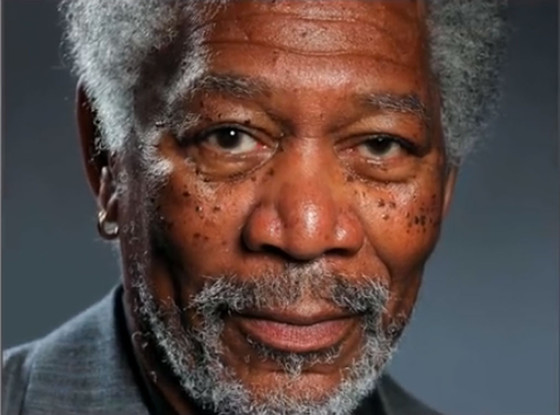 Morgan Freeman, iPad Air Painting Morgan Freeman, iPad Air Painting